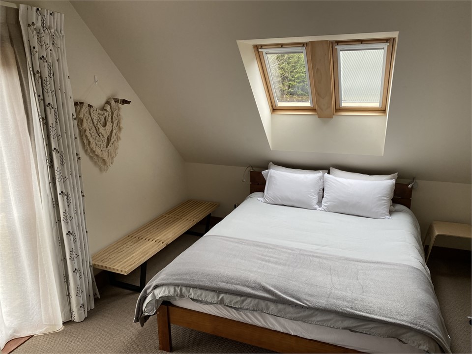 Master bedroom (upstairs - king bed and a double s