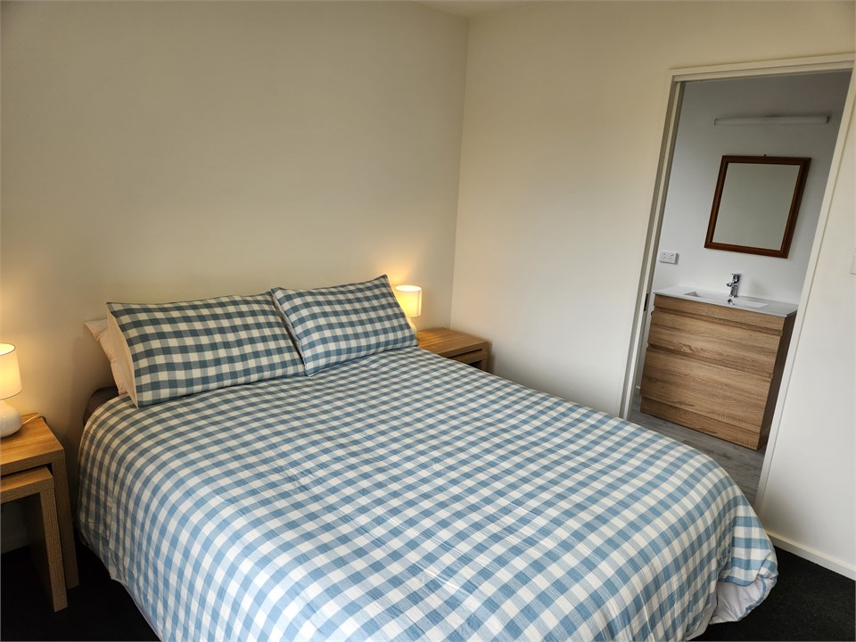 Master bedroom and ensuite