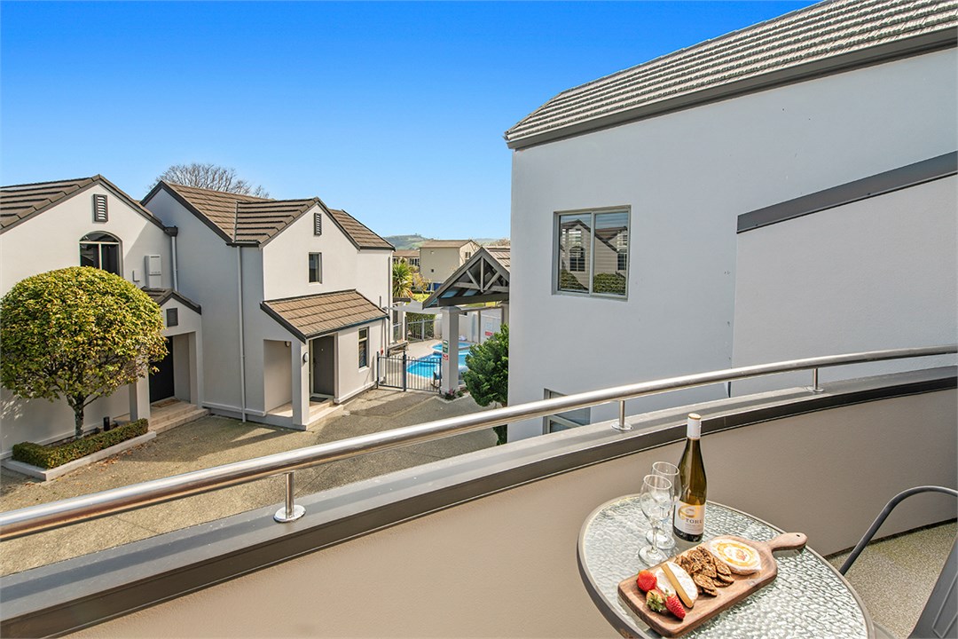 Master bedroom balcony