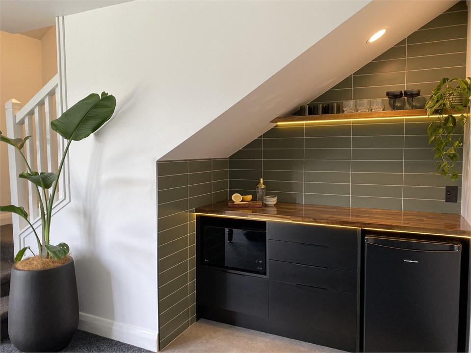 Games room kitchenette