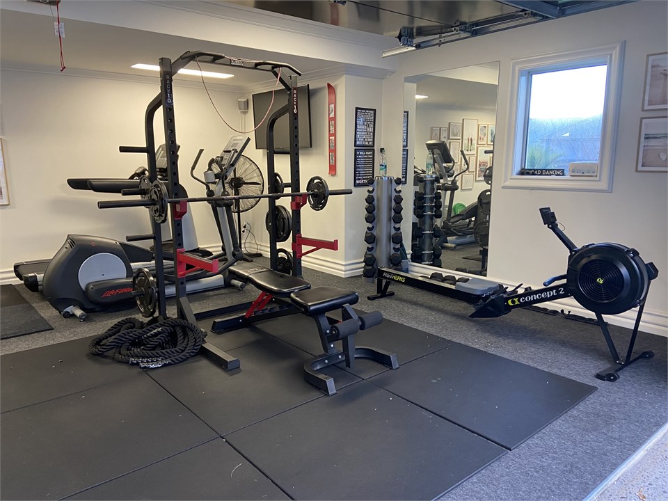 Half cage weight set up