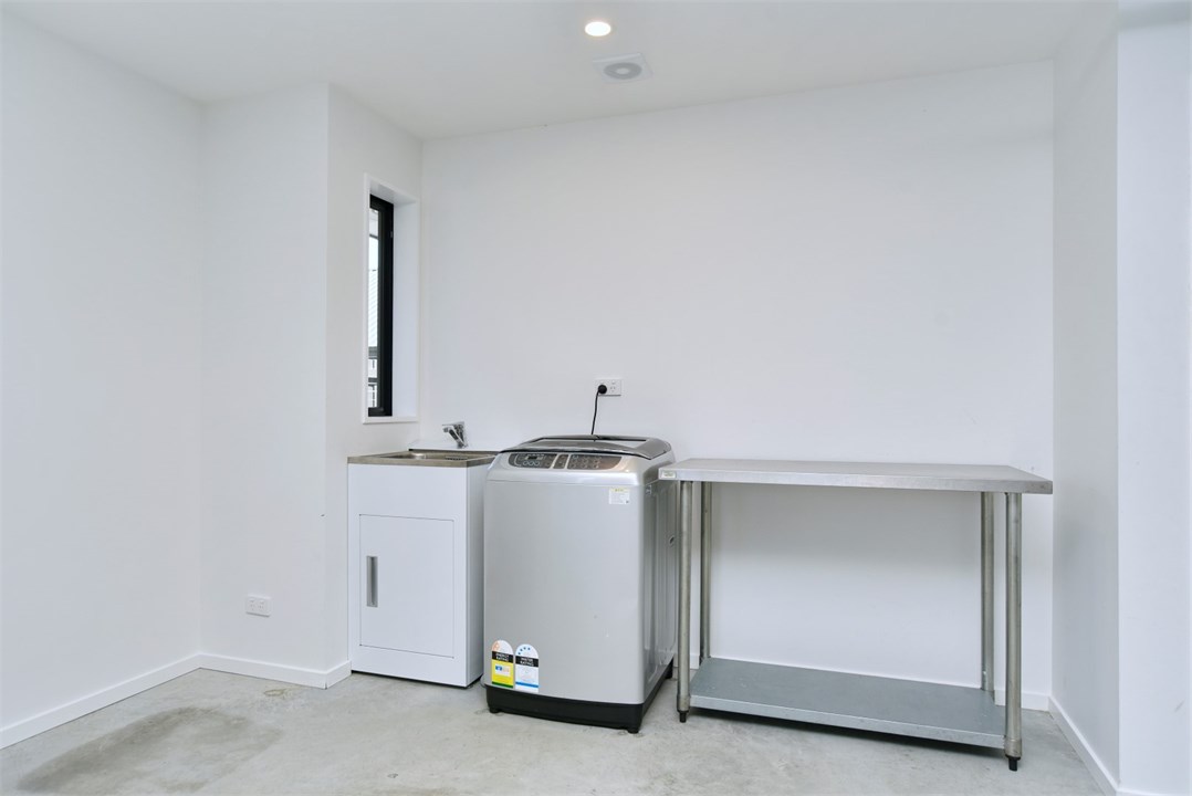 Laundry area