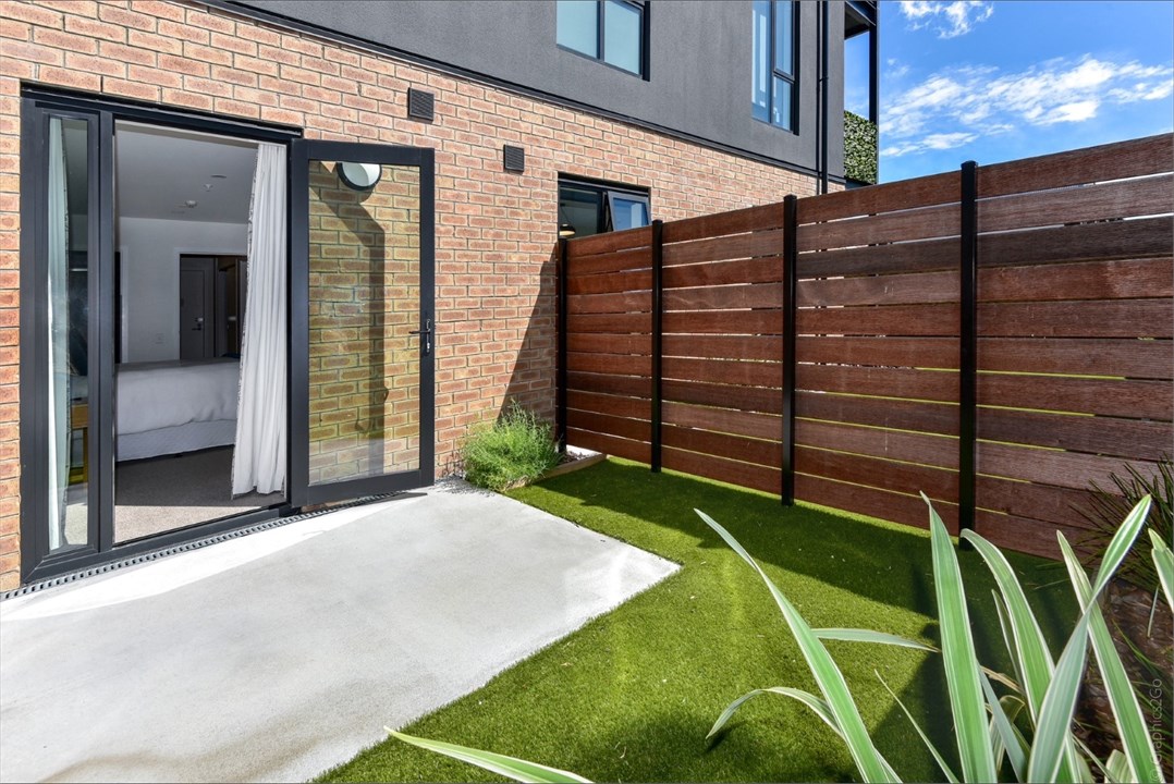 View of the outdoor patio