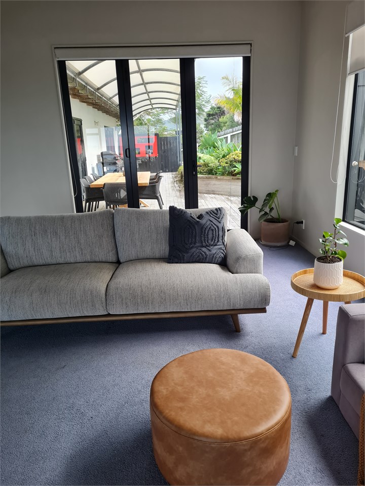 Lounge looking on to the deck