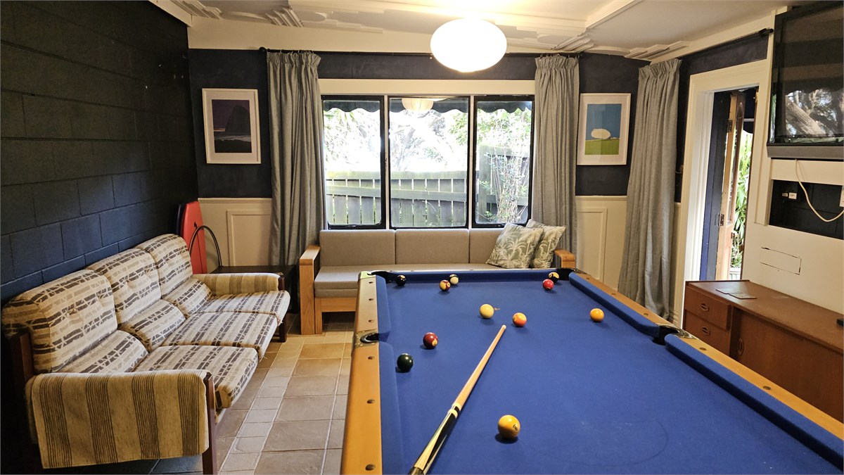 Hang out in The Games Room
