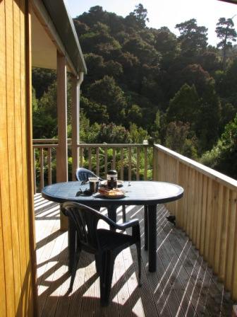 Breakfast on the deck