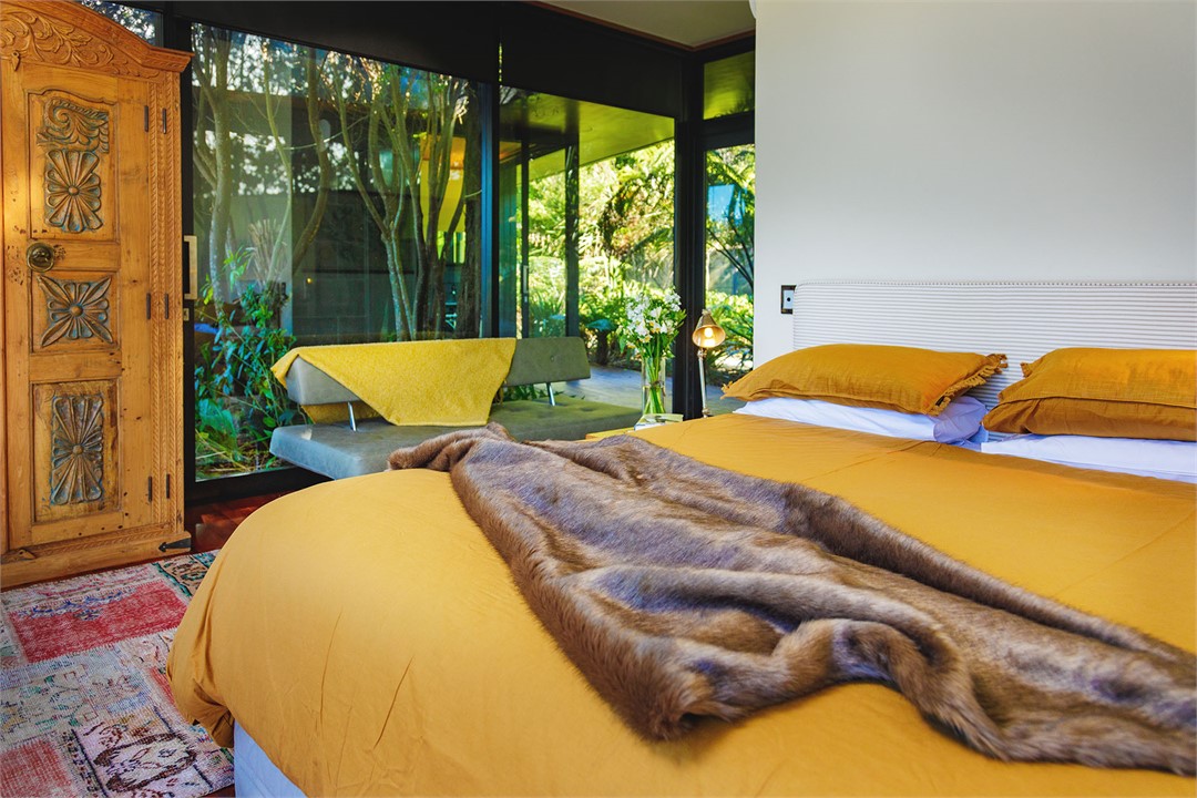 One of our large, beautiful bedrooms, with queen b