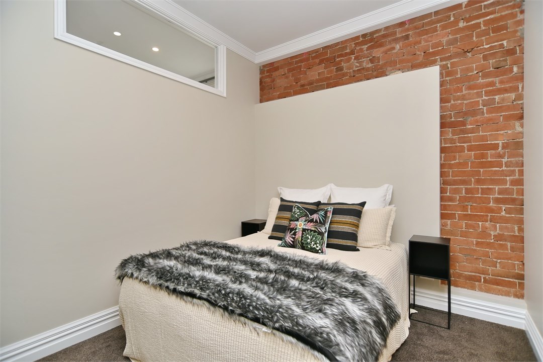 Bedroom 1 has a King bed