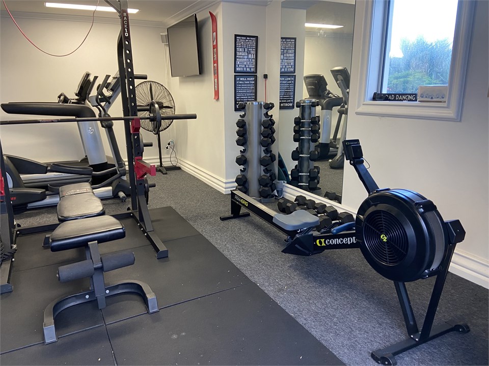 Concept 2 rowing machine