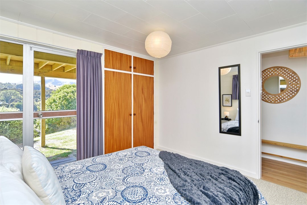 Bedroom 2 has a Queen sized bed