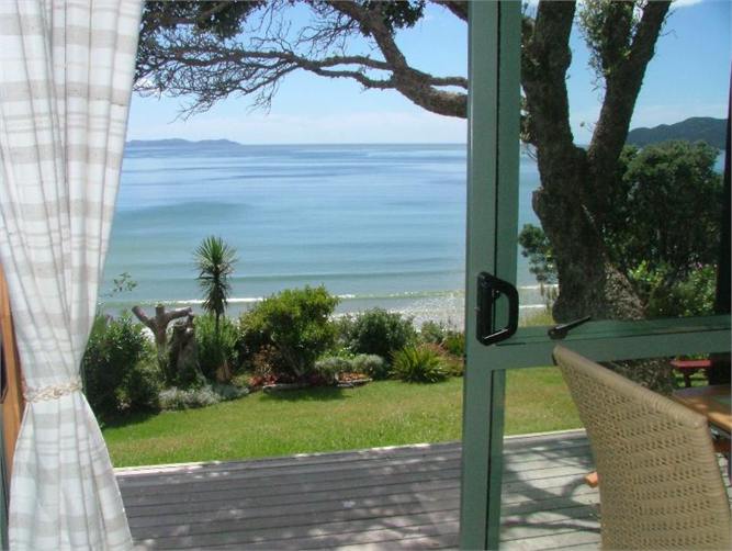 View from dining area