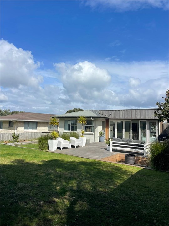 View over the back lawn