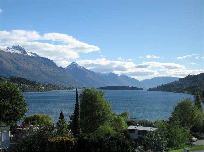 View from our lounge window