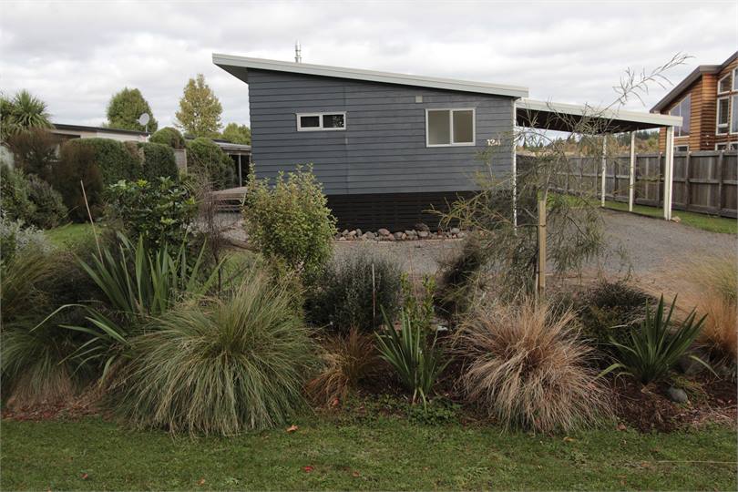 Native Garden and view from road.