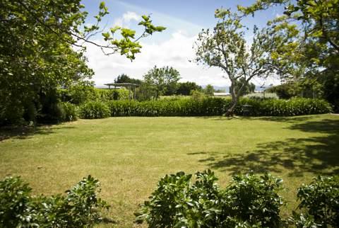 Homestead -looking over the back lawn towards the 