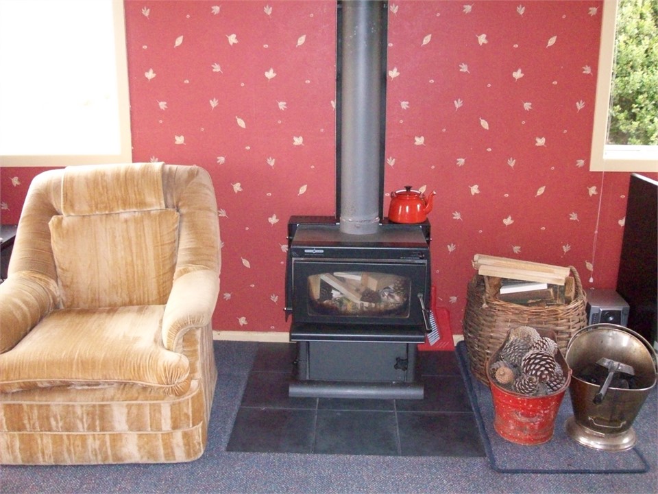 Snug as a bug when the fire's going ...