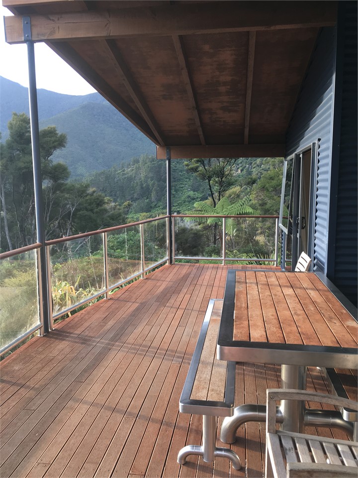 upstairs deck