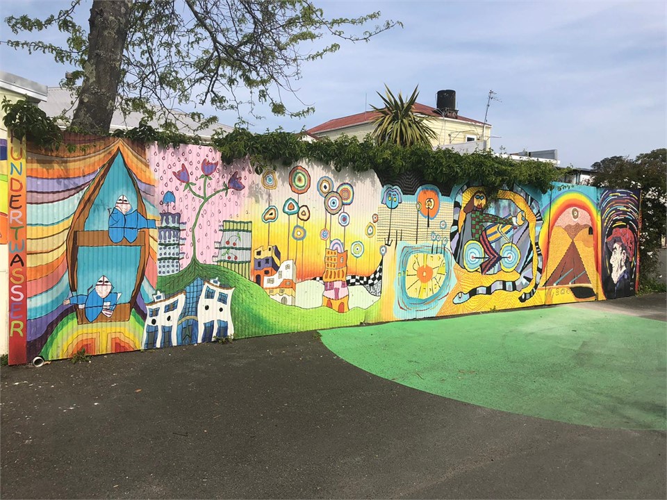 Entrance to the Takaka Townhouse