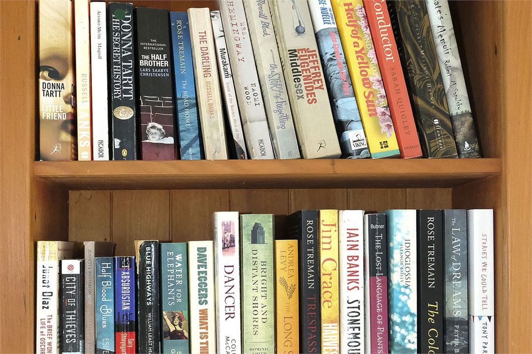 Well stocked library