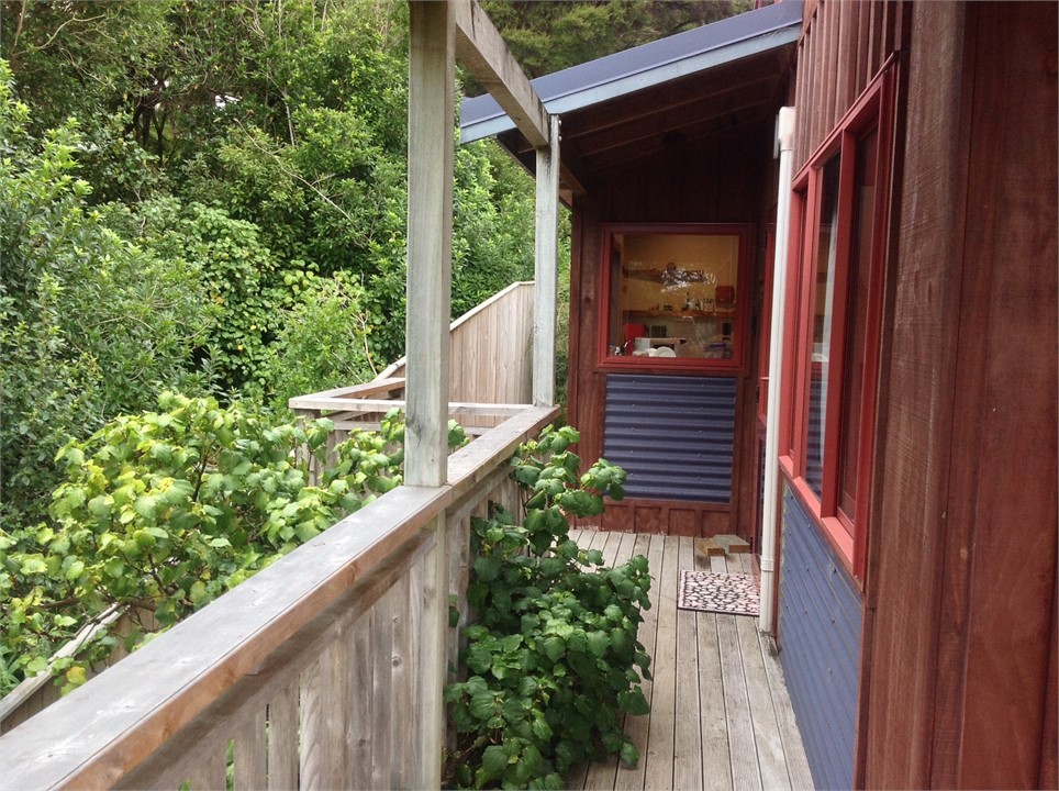 Side entrance to house