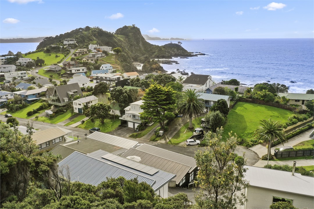Looking over the roof to the distant view
