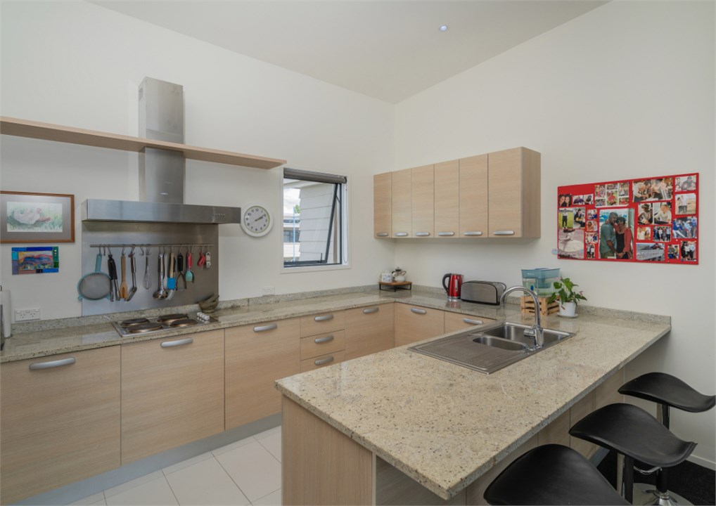 well stocked kitchen