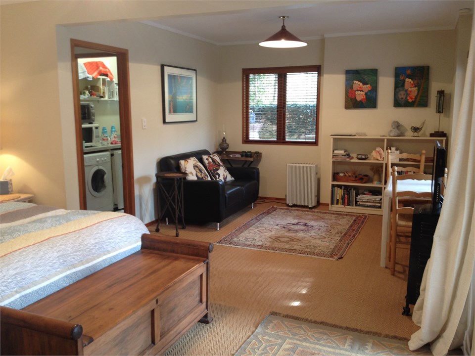 Kitchenette access off master bedroom seating area