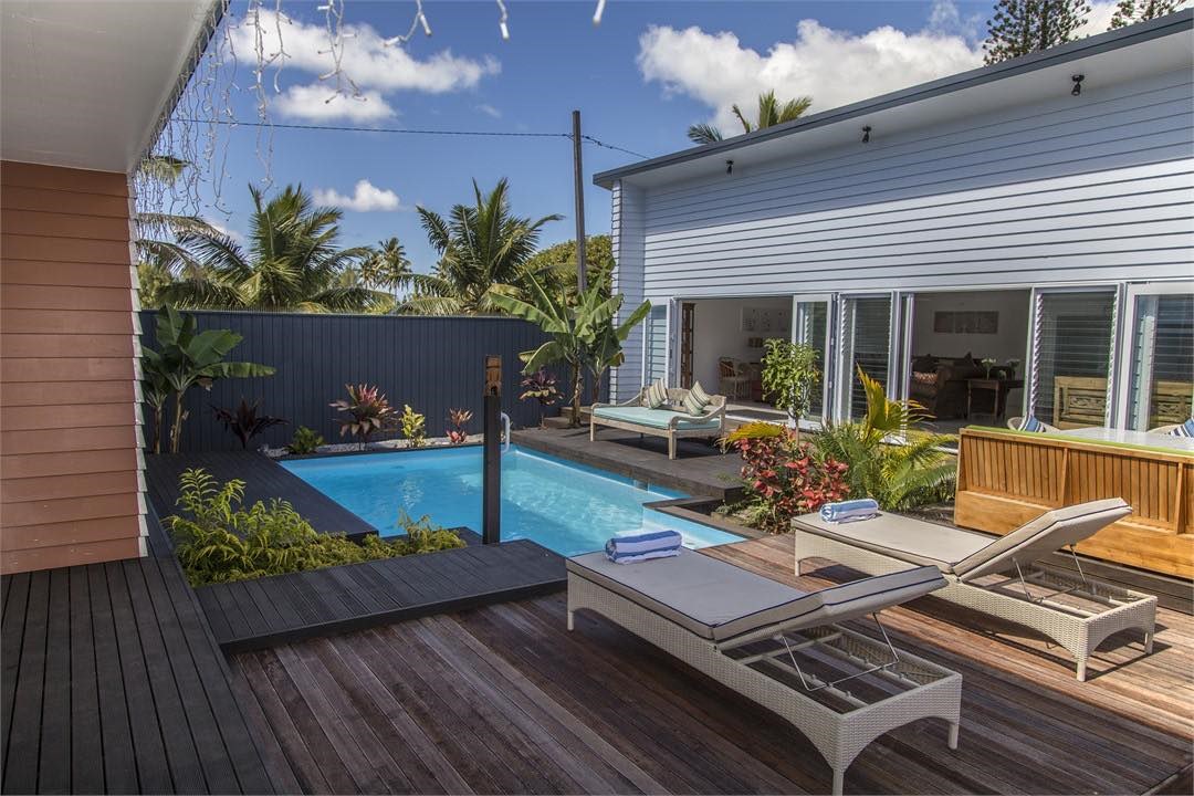 Pool in the courtyard