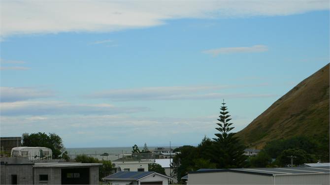 Looking through to Taylors Bay