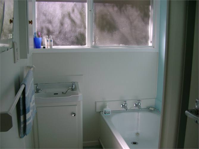 Bathroom: with bath and separate shower