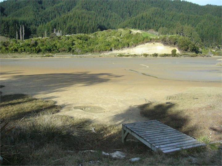 Lagoon at low tide