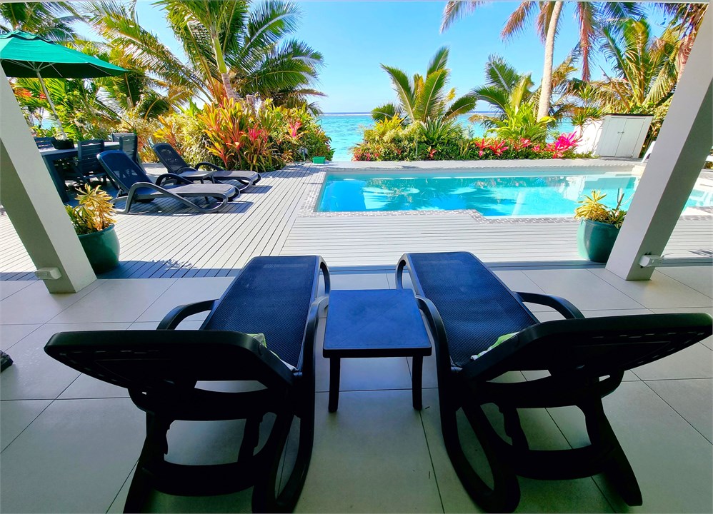 Pool, Then Beach, Then Lagoon, In Front Of Propert