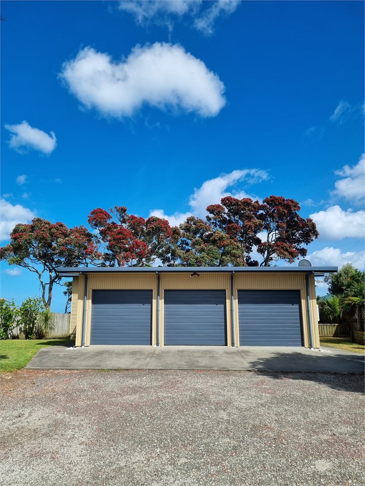 Garage view from Street