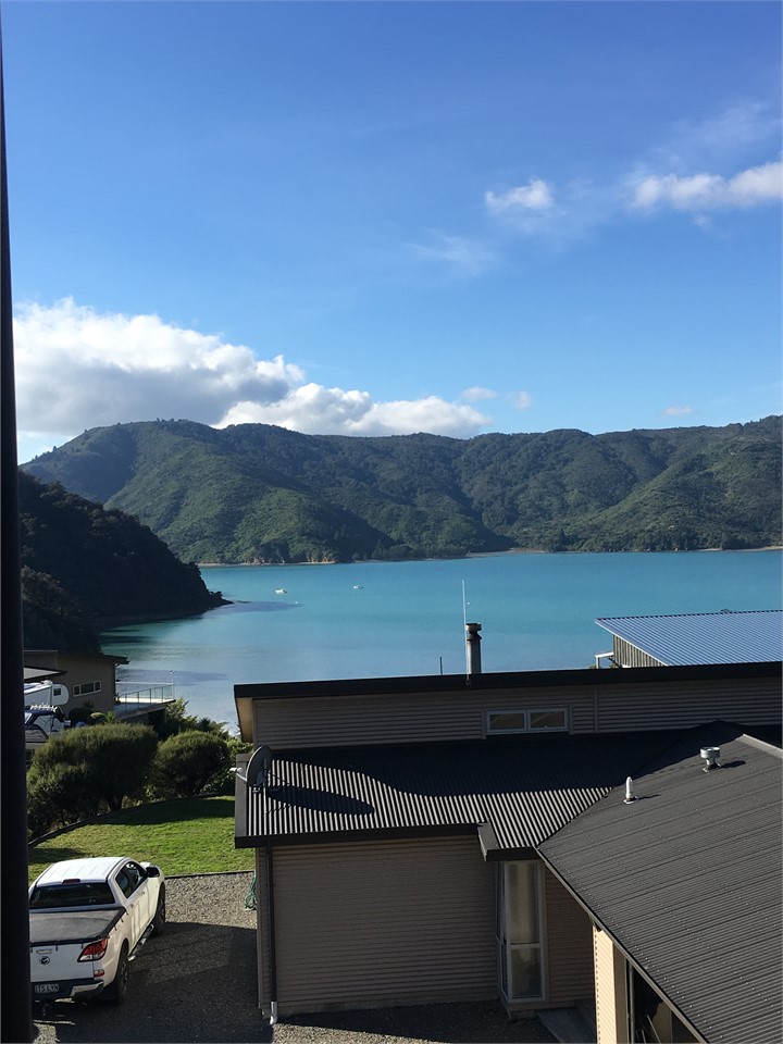 view from upstairs deck