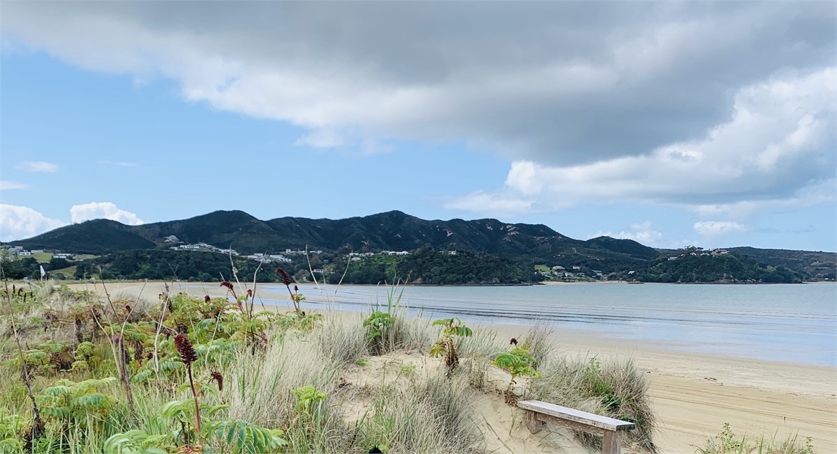 100 meters from beach .over the road from house