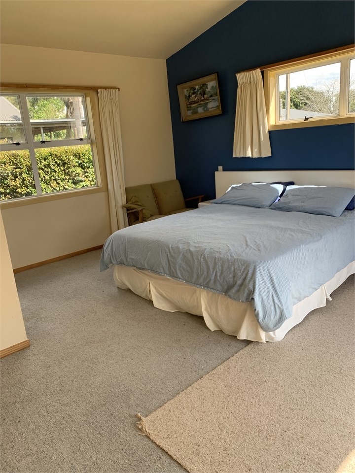 Master bedroom  with shower and vanity