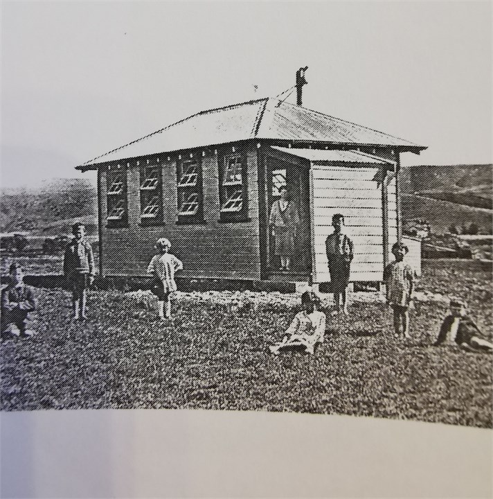 The school when it was operating from 1925-1949