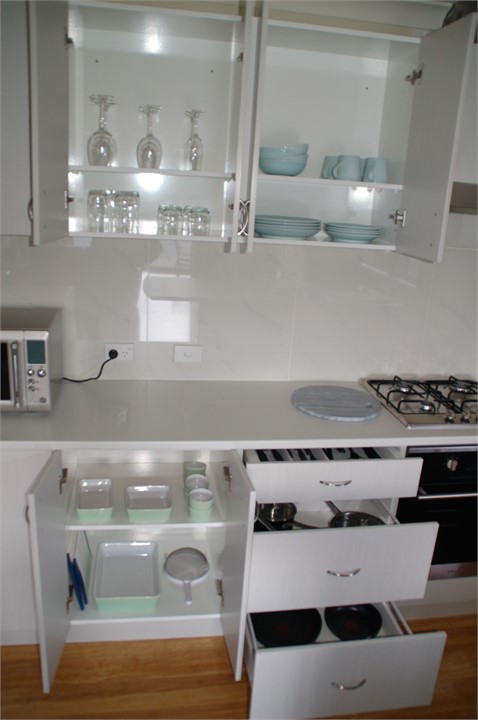 Fully equipped kitchen