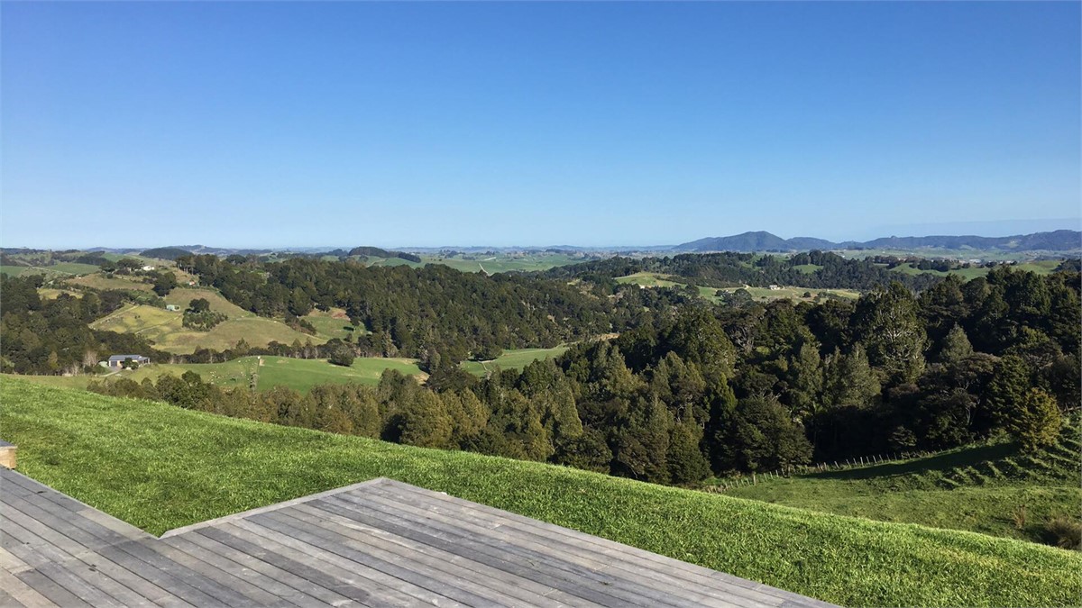 View from our deck.  Thats where the evening magic