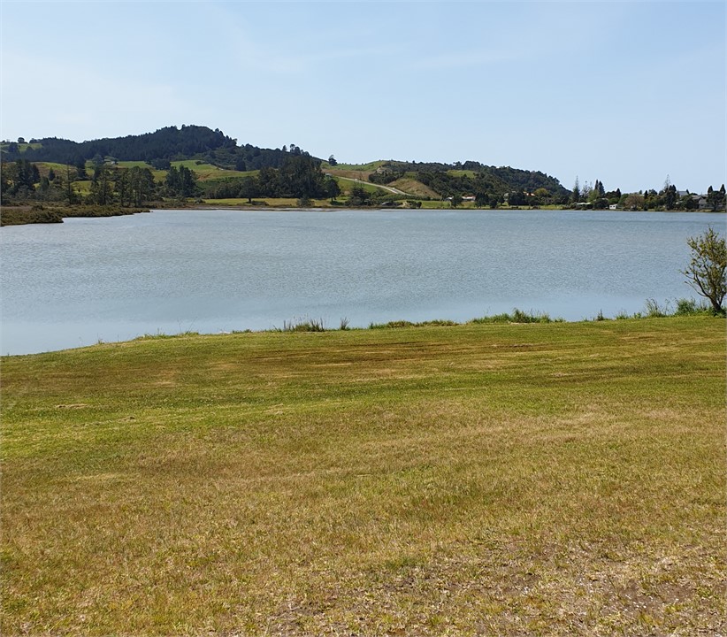 View from park at end of road