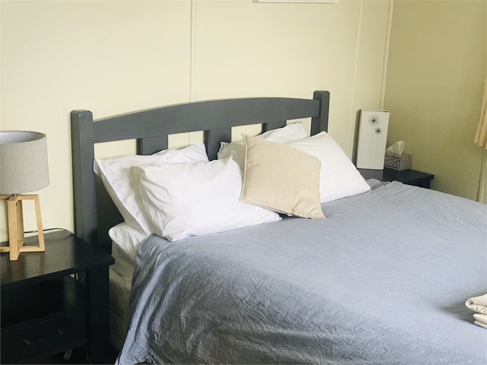 One of the two queen rooms