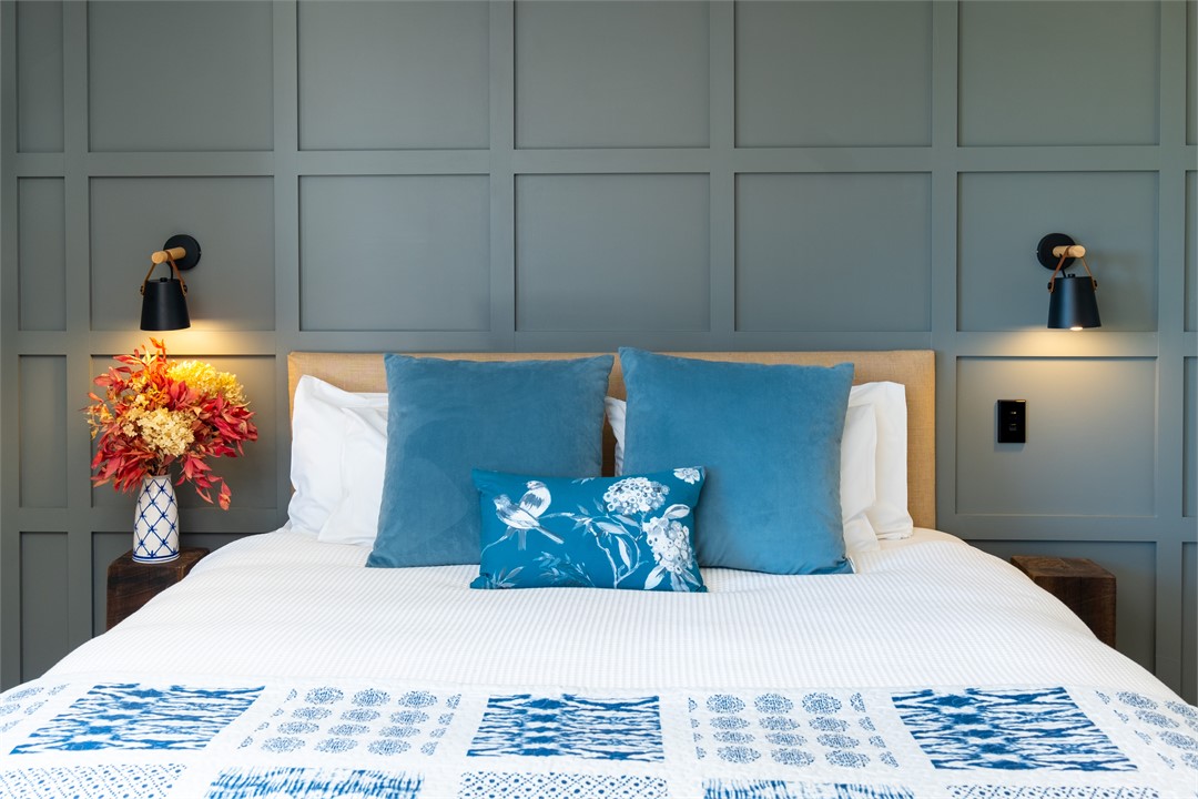 newly renovated bedroom