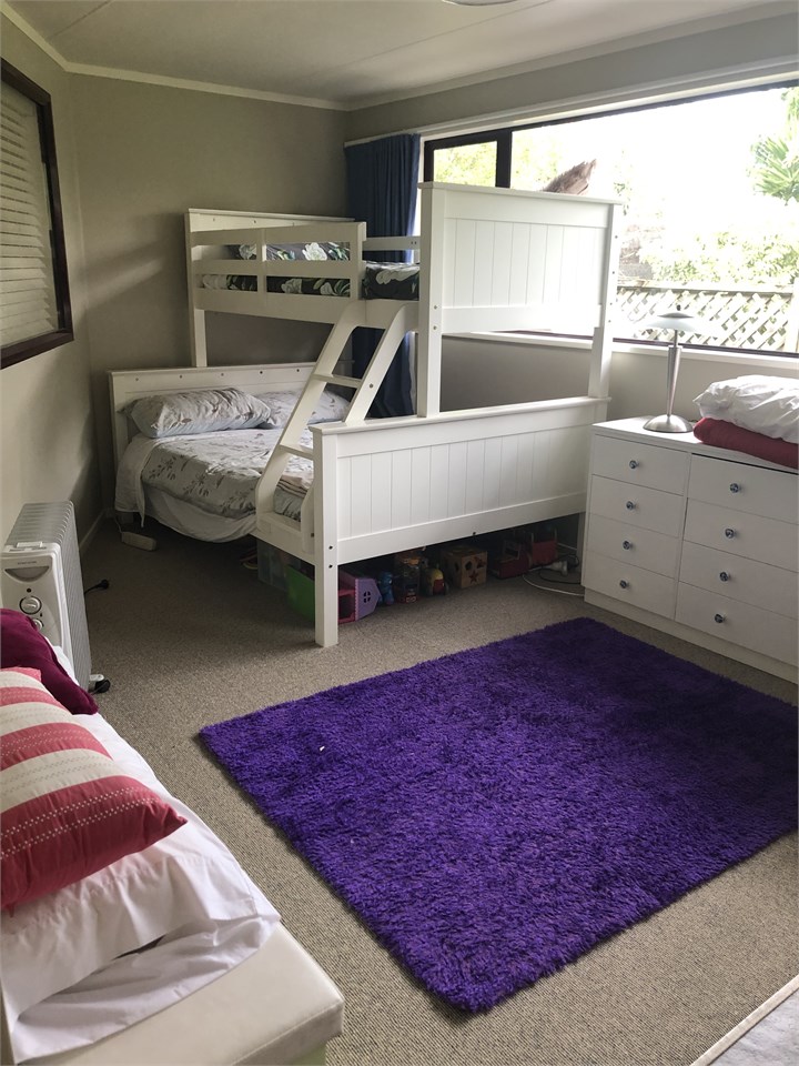 2nd Bedroom with Double and Single bunks