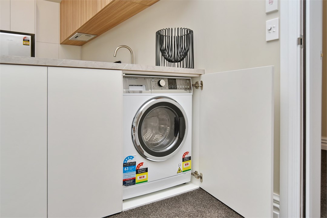 Laundry area
