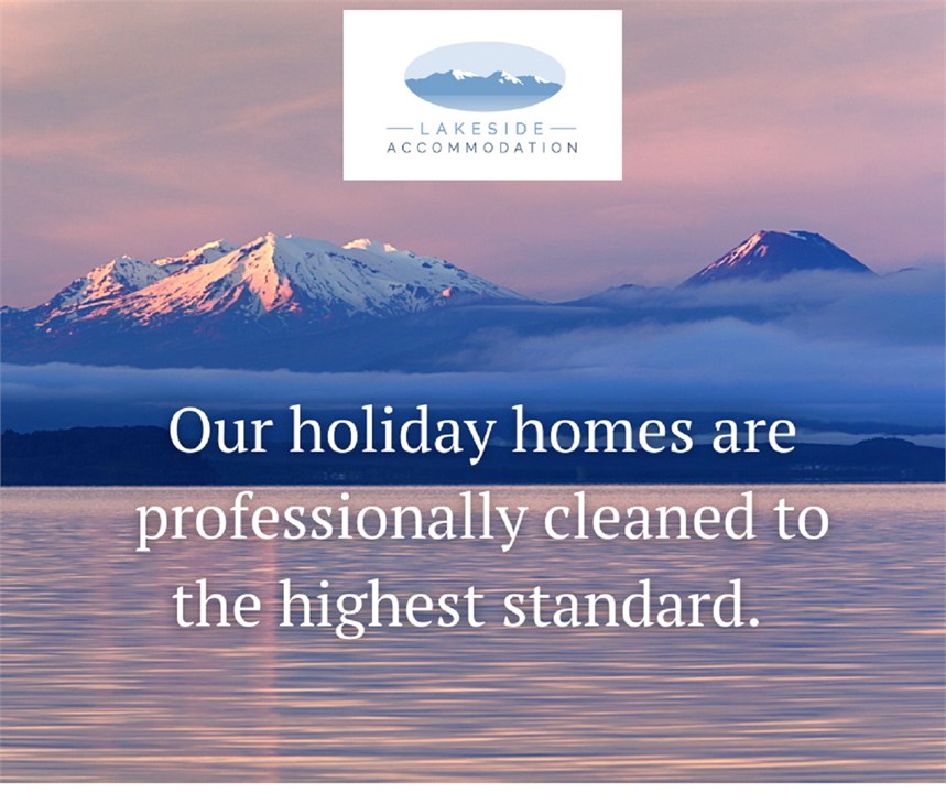 Professionally cleaned property