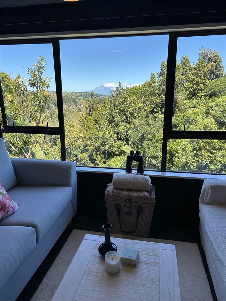 Mountain view from studio