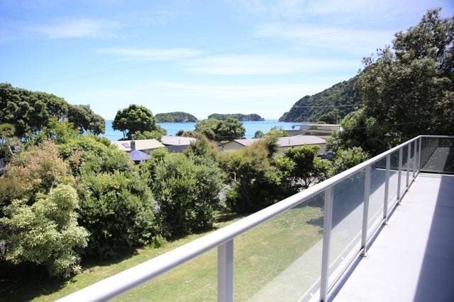 View from upstairs balcony