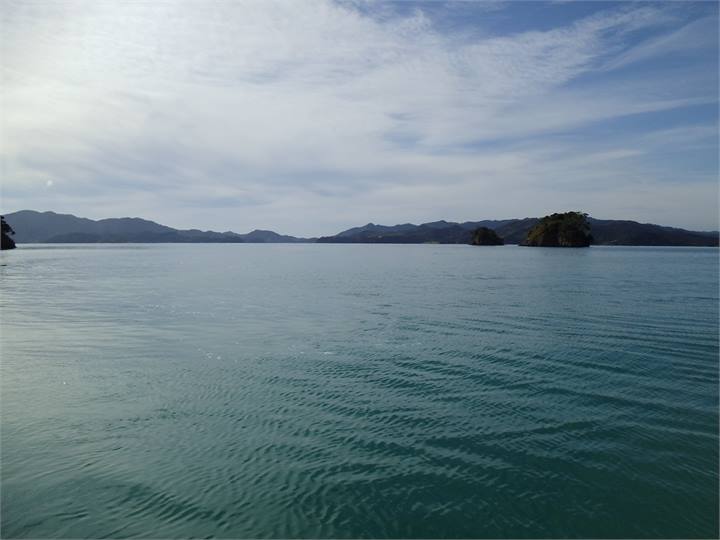 Looking over to the mainland