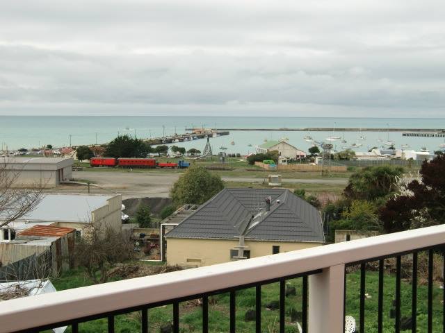 View from Kitchen over looking Deck, Play Ground a