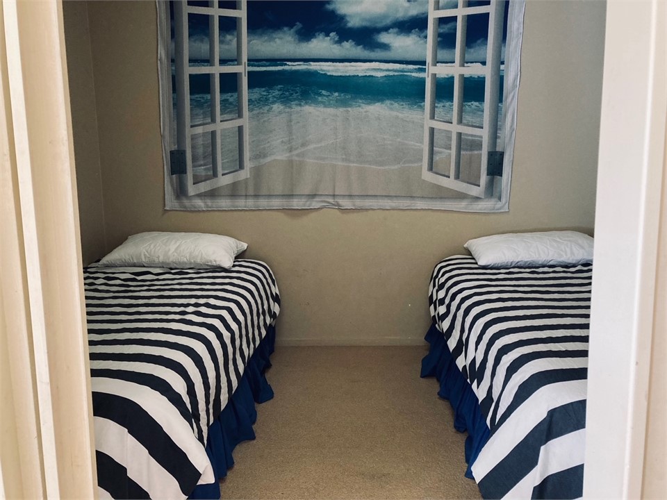 Two Single Beds in Back Accommodation